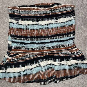 Porridge Clothing Stripe Strapless Top